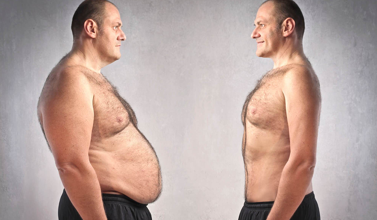 33 metų vyro svorio kritimas