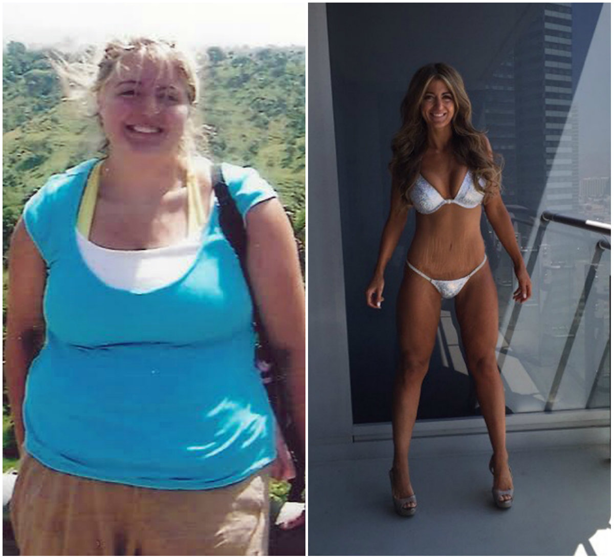 svorio metimas prieš ir po moterų