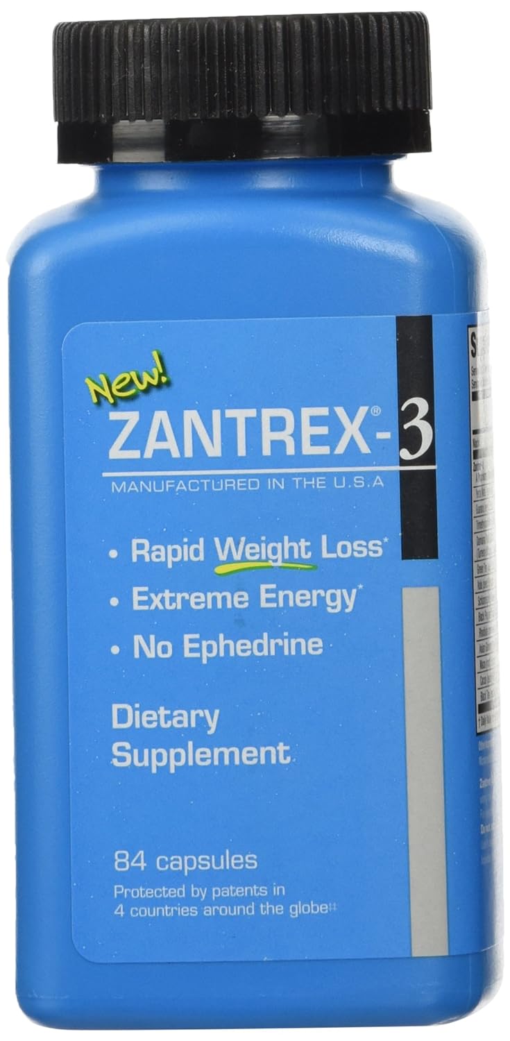 zantrex 3 vs zantrex riebalų degintojas